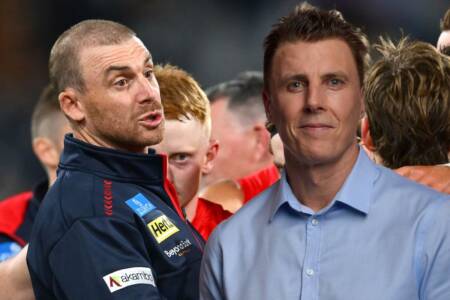 ‘Is it time?’: Matthew Lloyd’s damning comments on Simon Goodwin after another Dees loss