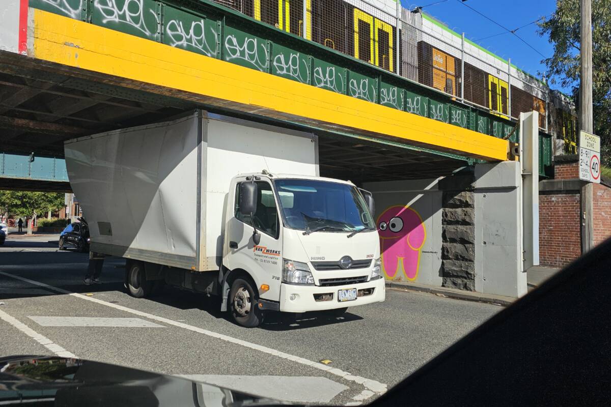 Article image for Reset the counter: Infamous Montague Street Bridge hit again!