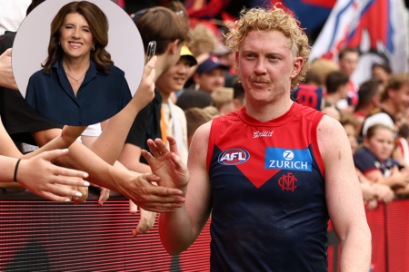 ‘Childish’: Caroline Wilson condemns Demon president’s behaviour