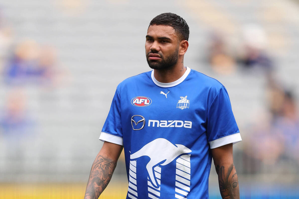 Article image for Former AFL player Tarryn Thomas set to be charged over alleged illicit drug possession