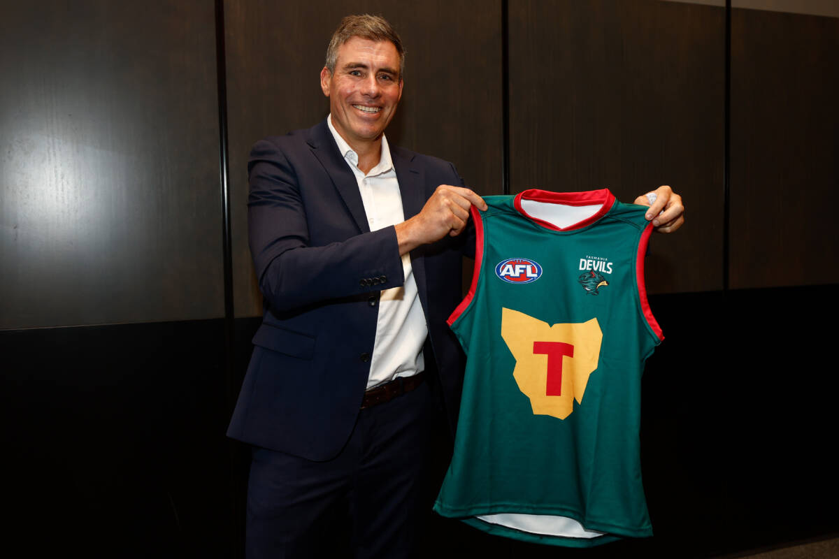Article image for Matthew Richardson thinks it would be Tasmania’s ‘greatest mistake’ if new stadium isn’t built