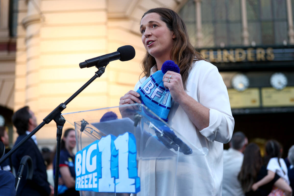 Article image for Bec Daniher ‘excited’ about 11th year of Fight MND’s Big Freeze!