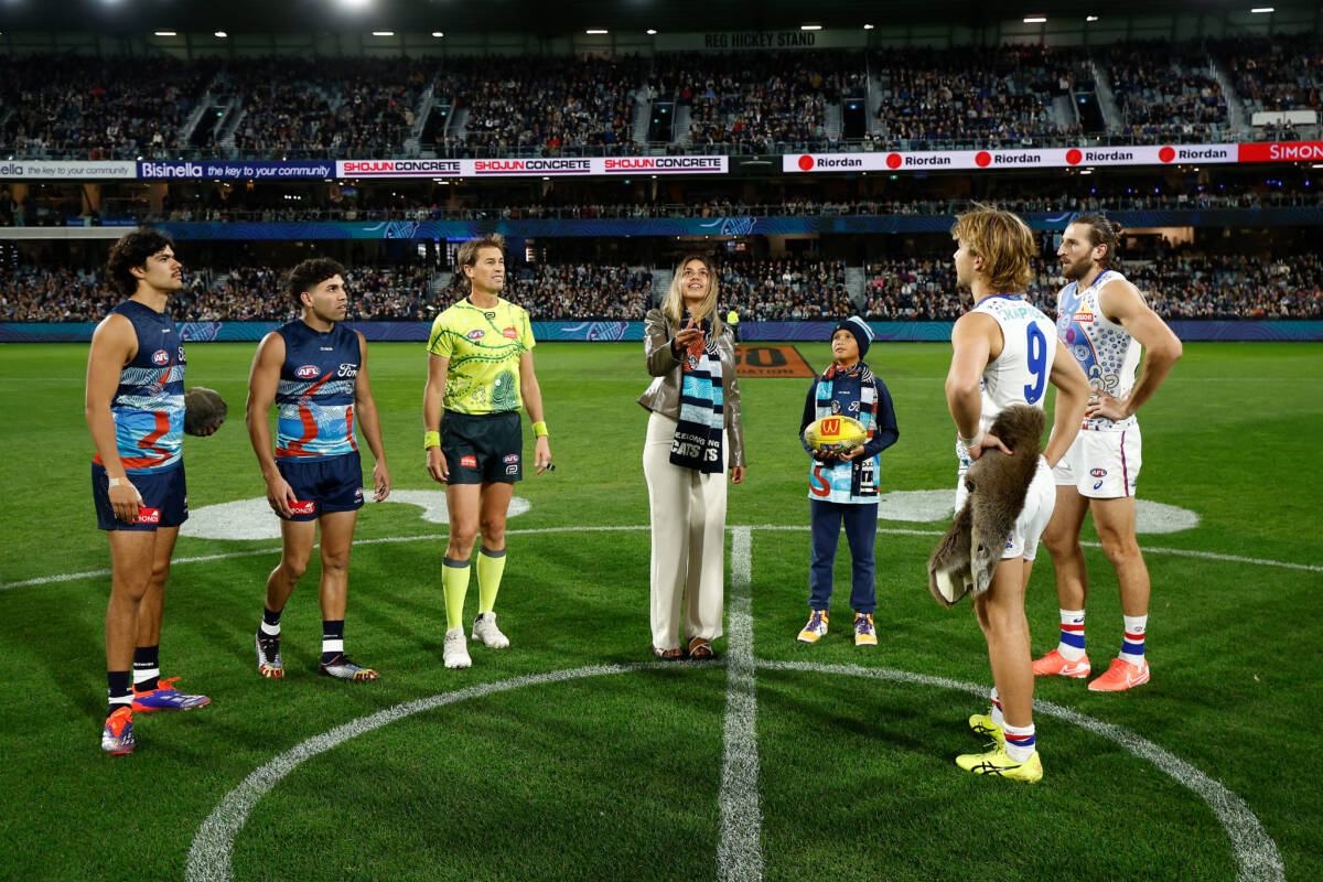 Article image for ‘Deadset shocking’ umpiring in the spotlight following thrilling Geelong win