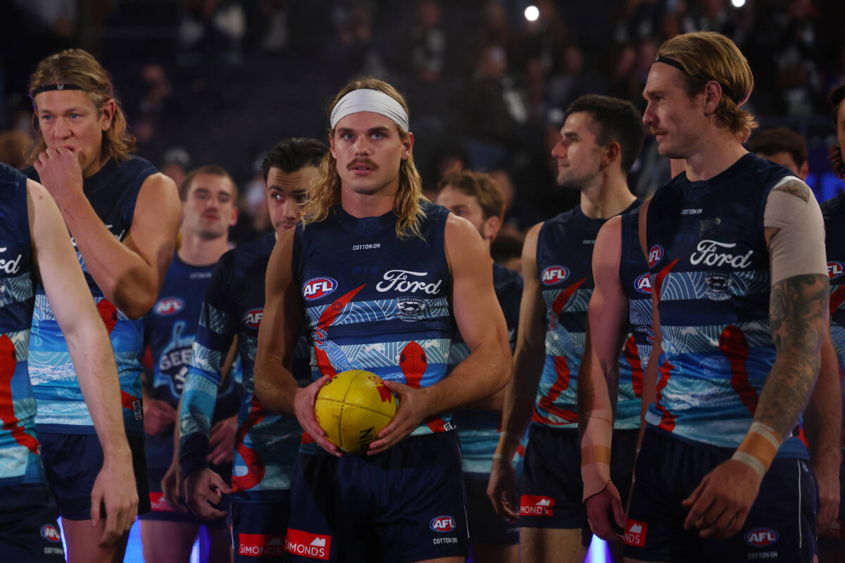 Article image for Ando: Bailey Smith’s antics are ‘unsustainable’ and becoming a distraction for Geelong