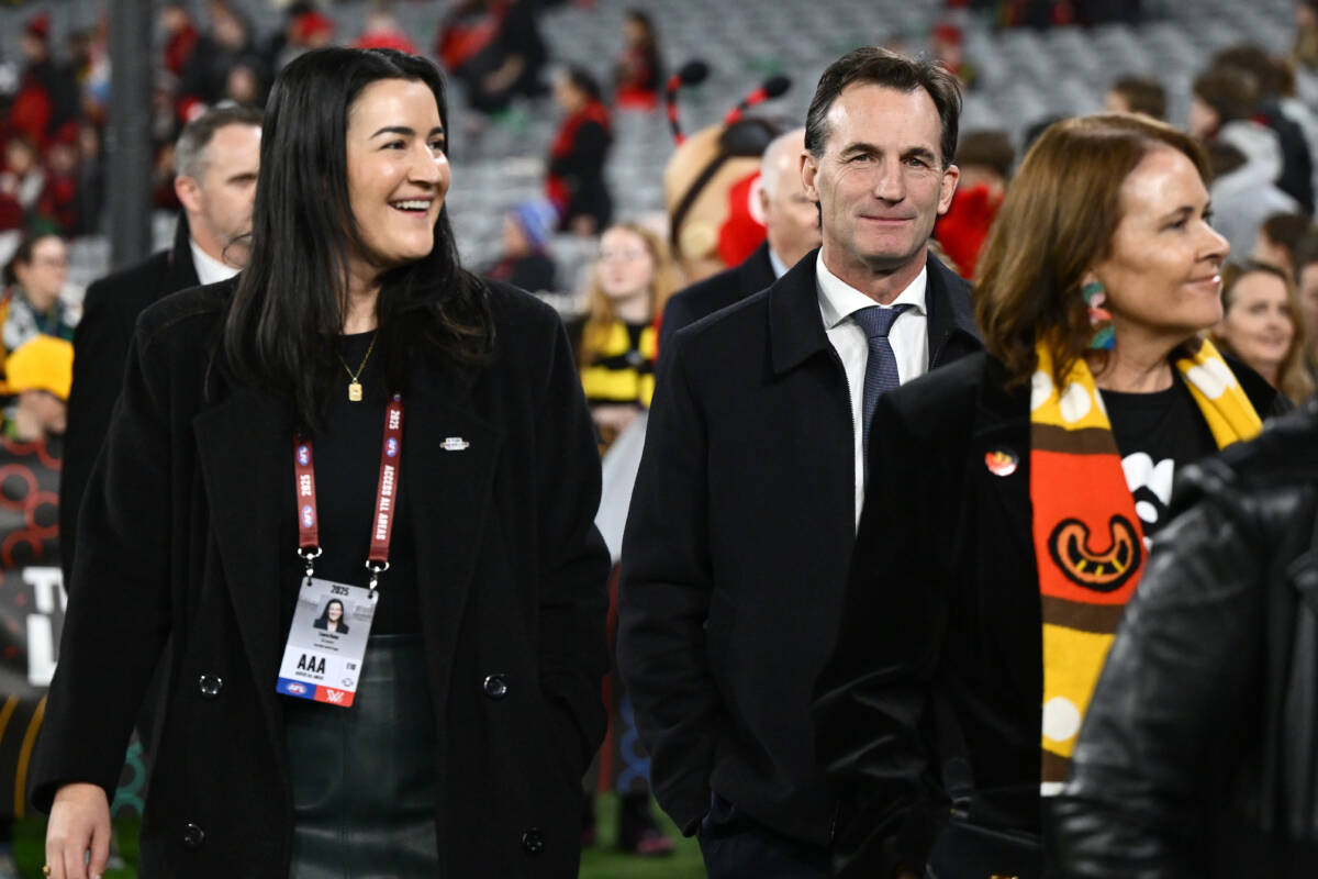 Article image for Who Tony Shaw wants to see AFL appoint in key role following Laura Kane demotion