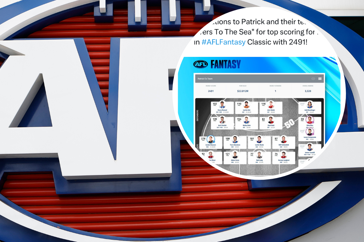 Article image for AFL comes under fire over deleted social media post