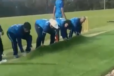 Local footy club’s ground ripped up by rogue cricket team, causing thousands of dollars in damage