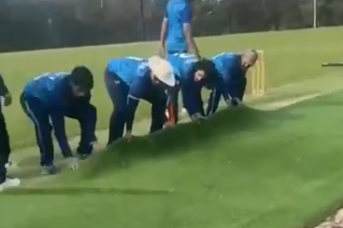 Article image for Local footy club’s ground ripped up by rogue cricket team, causing thousands of dollars in damage