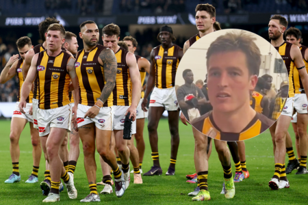 Hawthorn’s Josh Ward reflects on ’embarrassing’ loss to Collingwood
