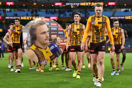 Hawthorn’s Harry Morrison speaks on ‘disappointing’ loss to Brisbane