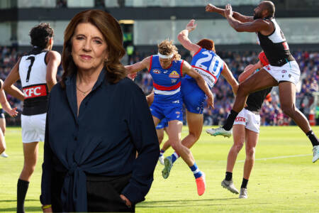Caroline Wilson criticises the AFL’s decision to play game at Ballarat ‘construction site’ in round eight