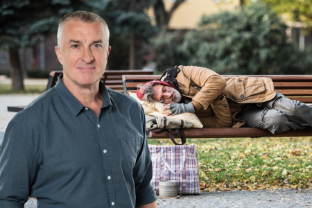 Tom Elliott says there needs to be a ‘serious question’ about homelessness in Victoria