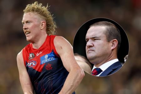 Melbourne president slams journalists over treatment of Clayton Oliver