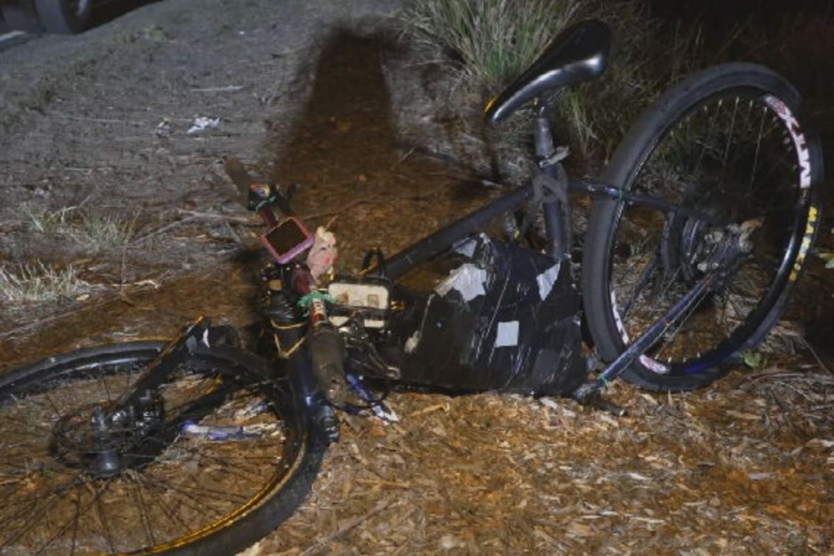 Article image for Man fighting for life after being struck by illegally modified electric bike