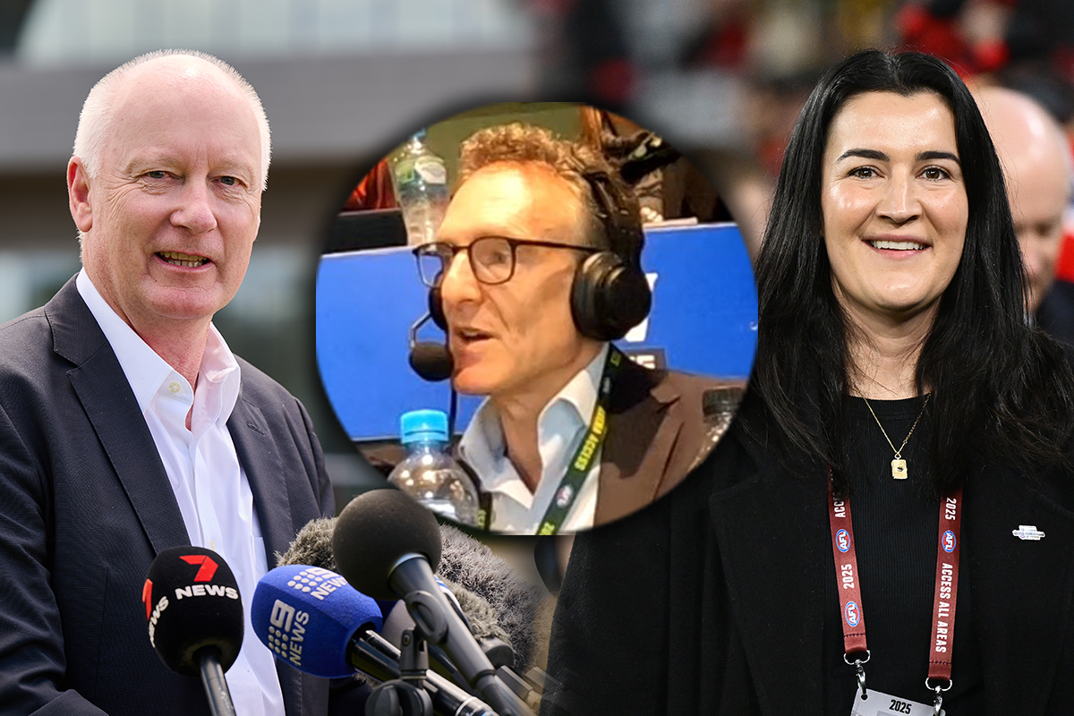 Article image for What the Collingwood president had to say on Richard Goyder and the AFL executive reshuffle