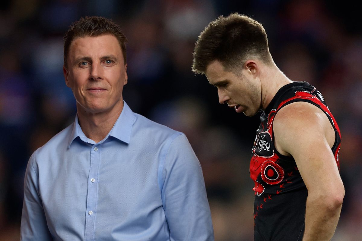 Article image for What Matthew Lloyd had to say about Zach Merrett after Bombers horror show