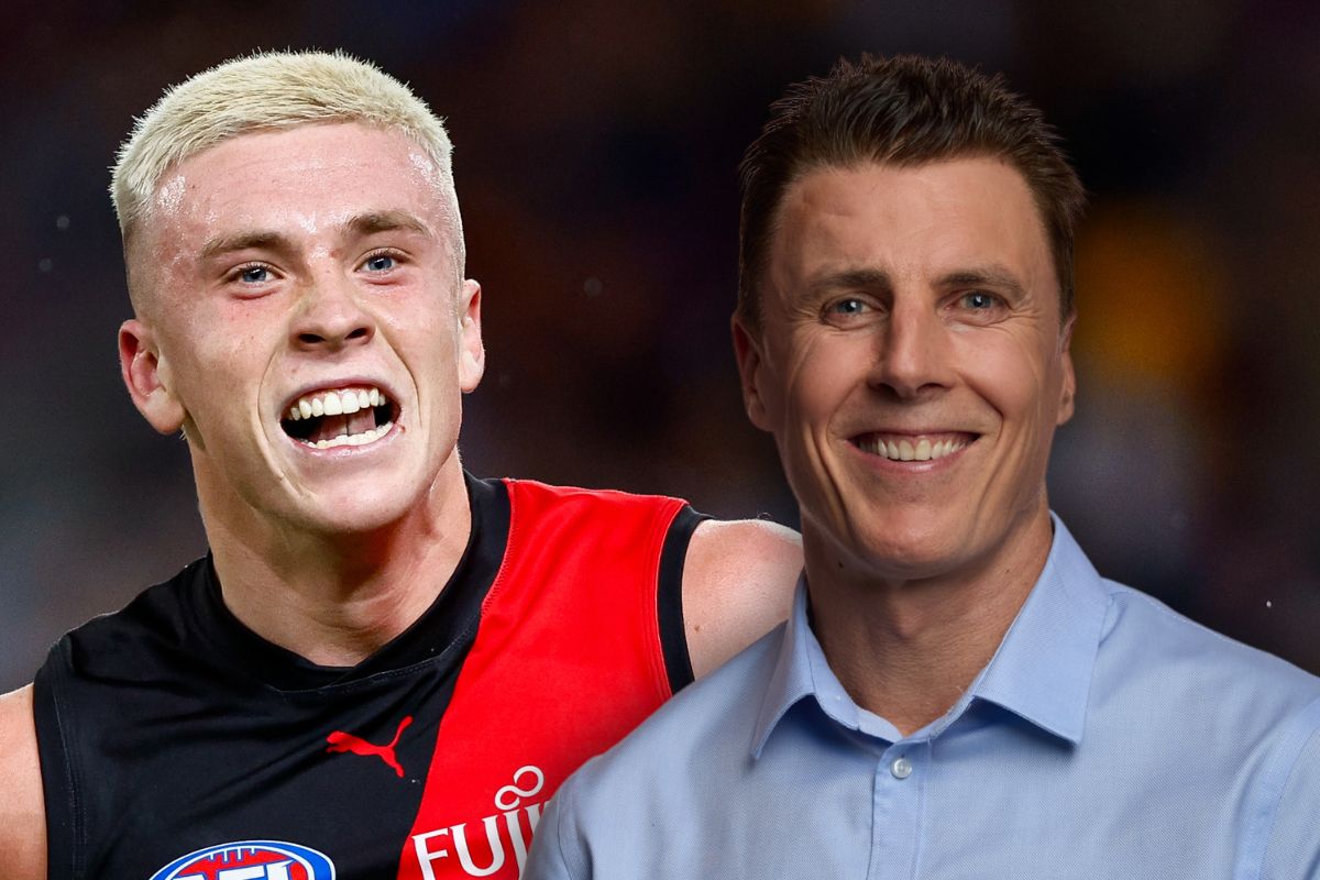 Article image for ‘Hype became real’: Matthew Lloyd lauds Nate Caddy’s best ever AFL performance!