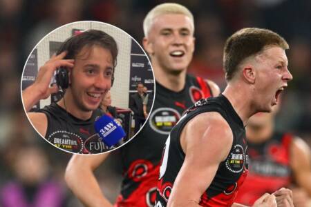 What Nic Martin said to Angus Clarke after his impressive debut!