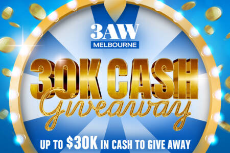 3AW’s $30k CASH WHEEL!