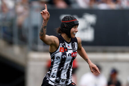 Collingwood AFLW player calls for more double headers in future seasons