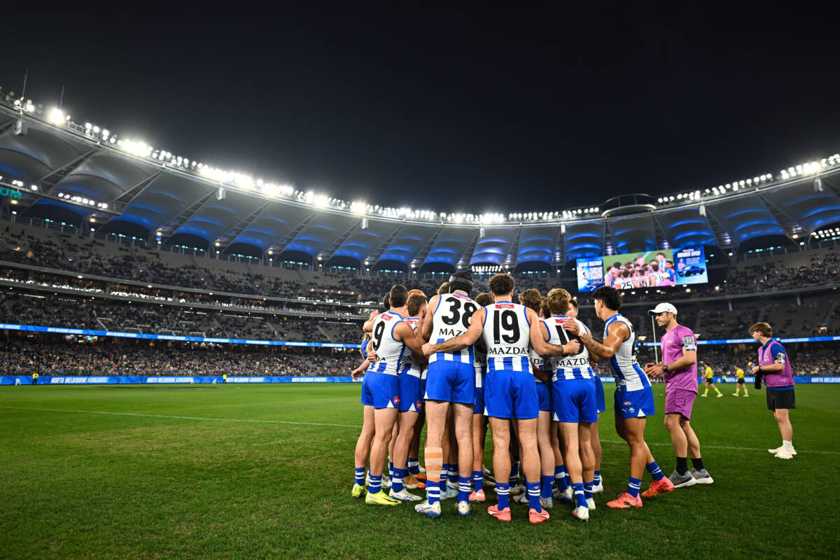 Article image for Matthew Richardson disliked North Melbourne ‘gifting’ home game to Fremantle