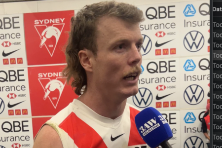 ‘We’ve let him down this year’: Sydney’s Nick Blakey throws his support behind Dean Cox