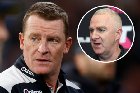 Michael Voss not nervous ahead of Graham Wright’s arrival as CEO