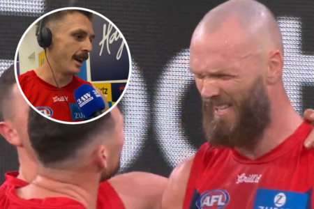 What Jake Lever thought of THAT exchange between Max Gawn and Steven May