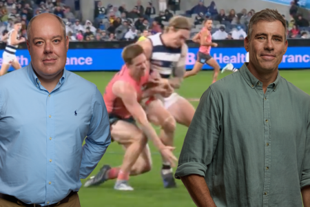 ‘I hope you’re wrong’: Shane McInnes and Matthew Richardson clash over Tom Stewart bump