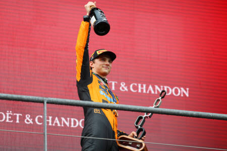 Oscar Piastri extends championship lead over teammate after Belgian Grand Prix win