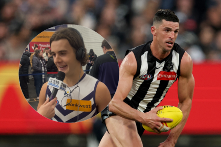 ‘It’s pretty crazy’: Freo young gun blown away by Scott Pendlebury’s longevity