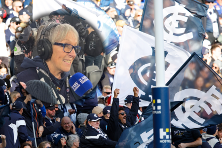 Passionate Carlton supporter whacks viral caller on the 3AW talkback line!