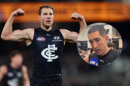 Jacob Weitering lauds Harry McKay’s dominant seven-goal performance!