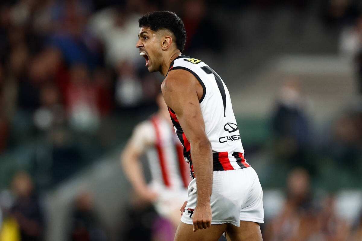 Article image for Young gun Nasiah Wanganeen-Milera re-signs with St Kilda