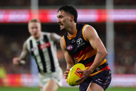 Izak Rankine’s alleged slur could ‘seriously dent’ Adelaide’s premiership hopes