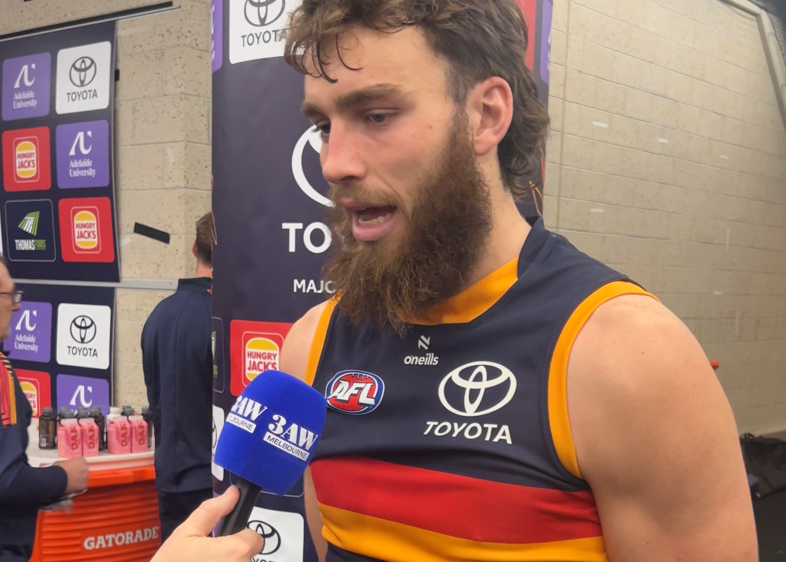 Article image for ‘He’s doing it pretty tough’: Thilthorpe provides an update on suspended teammate Izak Rankine