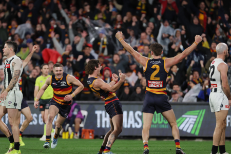 How 3AW Football reacted to Adelaide’s thrilling win over Collingwood
