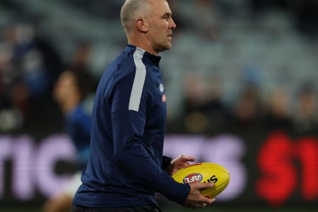 Geelong assistant coach Steven King throws his hat in the ring for Melbourne coaching job