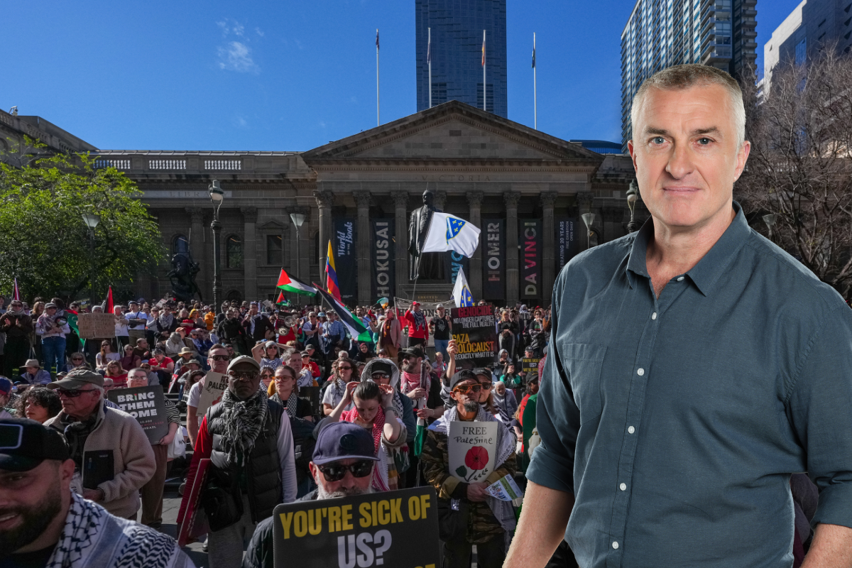 Article image for ‘You idiot’: Tom Elliott blasts pro-Palestine activist