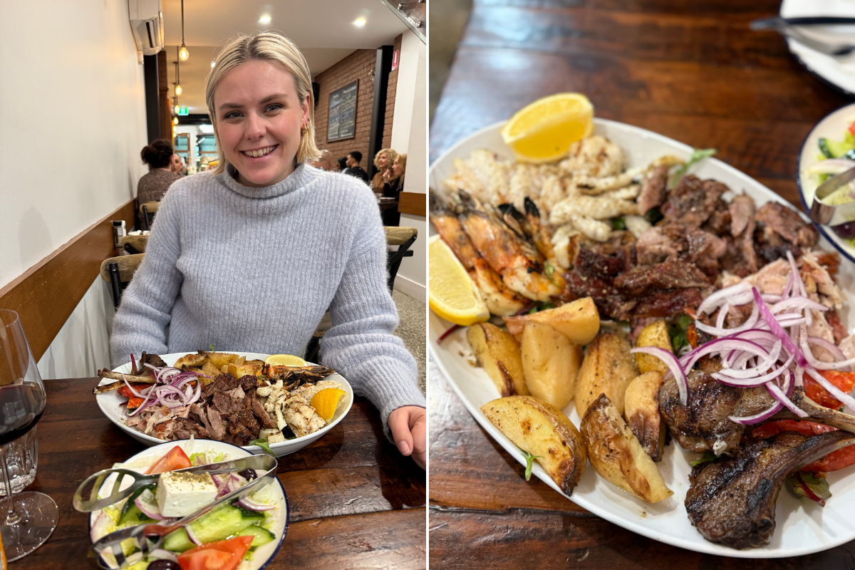 Article image for Emilia heads to a Greek restaurant touted as the ‘best’ in Melbourne