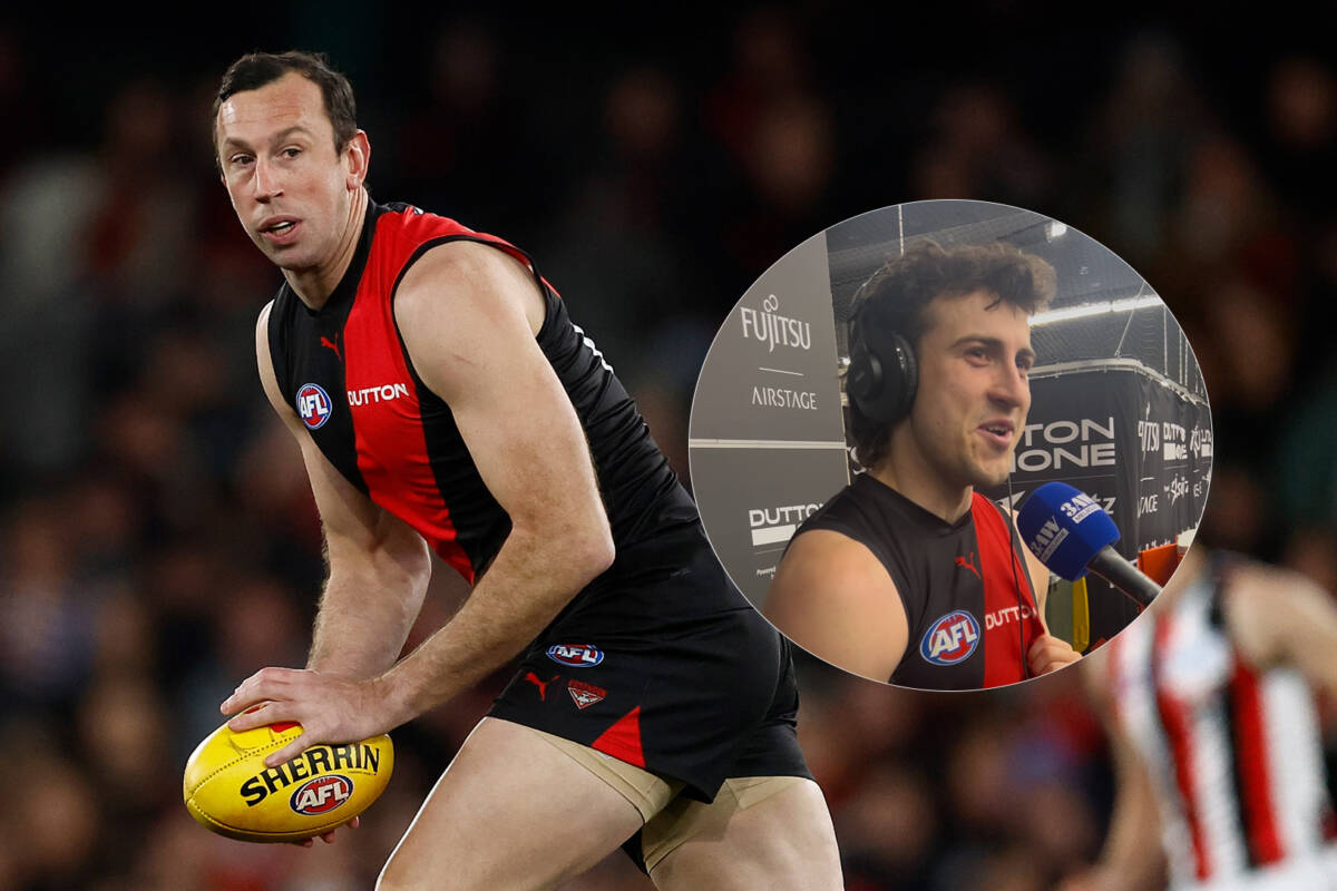 Article image for ‘The boys love him’: Andrew McGrath praises Essendon veteran Told Goldstein