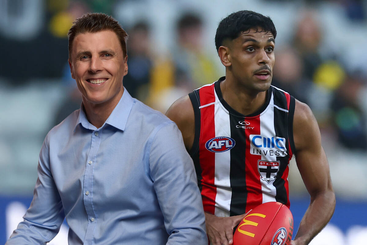 Article image for Matthew Lloyd reacts to Wanganeen-Milera’s decision to stay with Saints