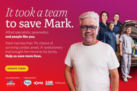 DONATE: Support The Alfred Critical Care Appeal