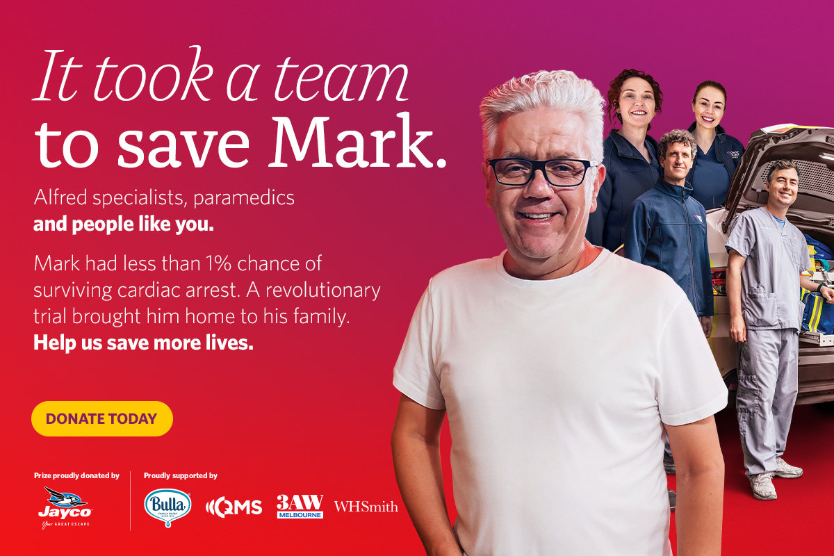 Article image for DONATE: Support The Alfred Critical Care Appeal