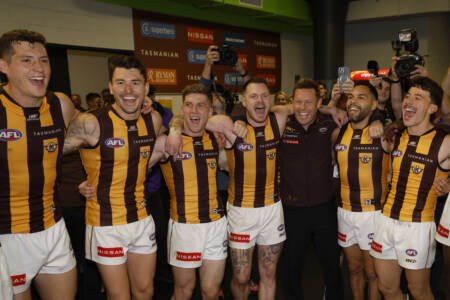 ‘Some brown in the pants’: Connor Macdonald speaks after Hawthorn’s thrilling win over GWS!