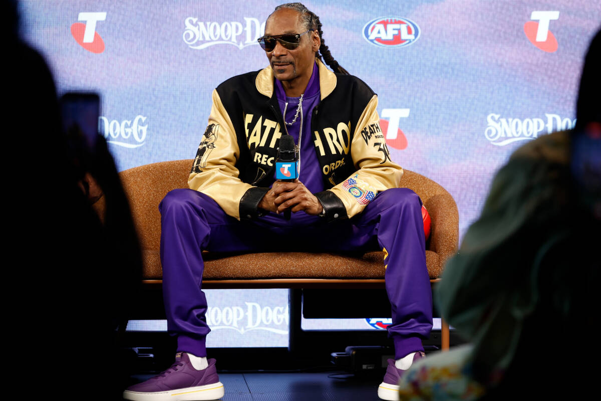 Article image for Where you can watch Snoop Dogg perform before the Grand Final