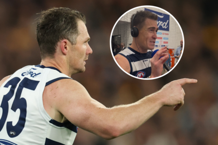 Jeremy Cameron lifts lid on when he knew Dangerfield was ‘in the zone’
