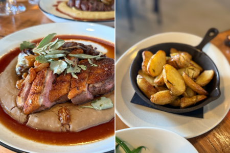 Emilia reviews a winery reminding you to slow down and eat well