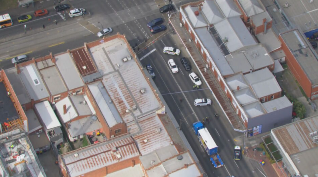 Woman dies after being hit by truck in Melbourne's north