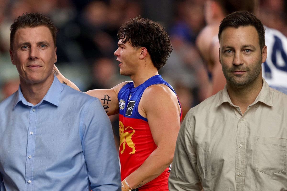 Article image for Matthew Lloyd and Jimmy Bartel have their say on controversial Cam Rayner free kicks